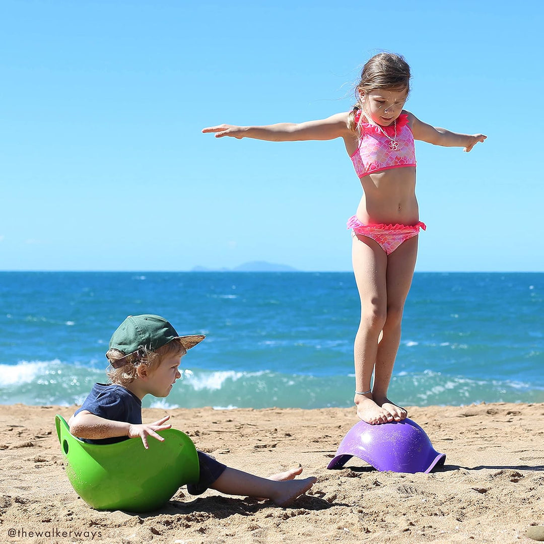 MOLUK 2843010 Bilibo violett, endlose Spiel-Möglichkeiten, Motorikspielzeug für Kinder ab 2 Jahren,