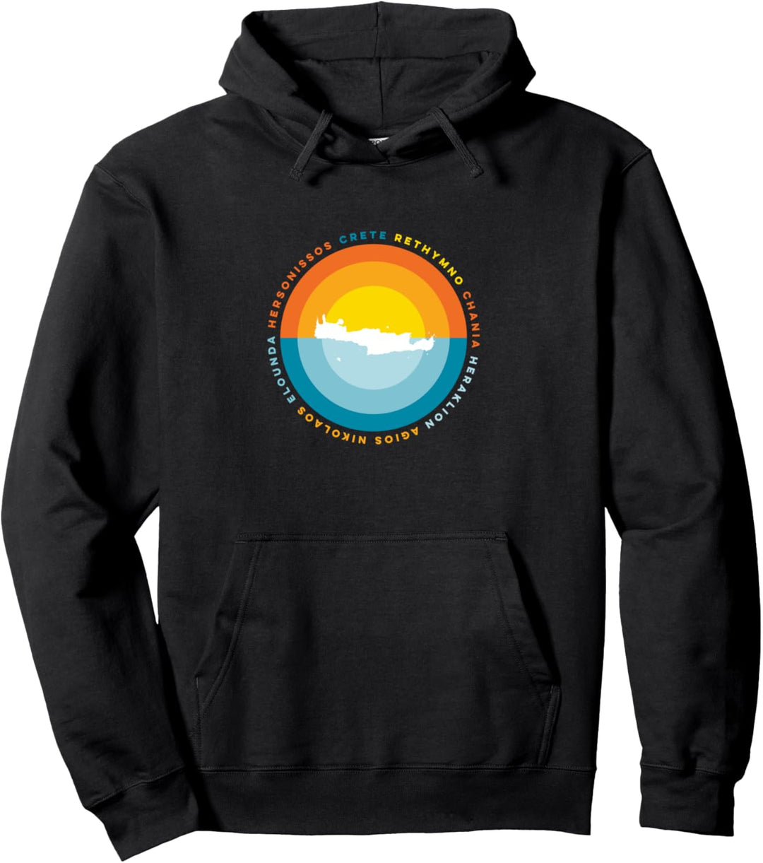 Kreta Rethymno Chania Heraklion Agios Pullover Hoodie