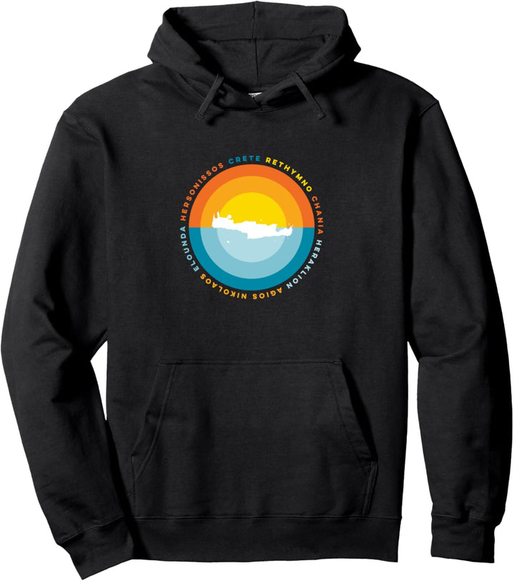 Kreta Rethymno Chania Heraklion Agios Pullover Hoodie