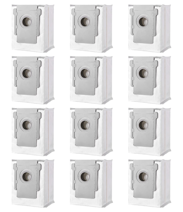 12 Ersatz-Staubbeutel kompatibel für iRobot i7 i7+ i7 Plus S9 S9+ j7 j7+ j7 Plus E5 E6 E7, Zubehör S