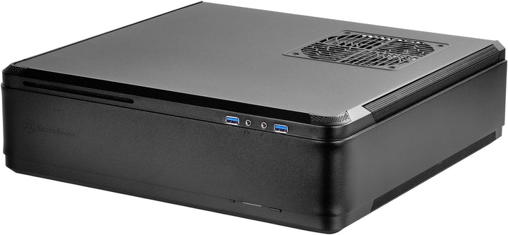 SilverStone SST-FTZ01B - Fortress High-End Mini-ITX Gaming HTPC Gehäuse, schwarz, SST-FTZ01B