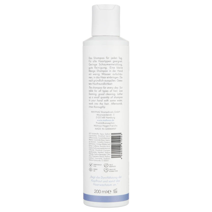 MAHNAZ® Men, Energie Koffein-Shampoo für Haarfülle, vitalisiert & regt das Haarwachstum an, mit Gink