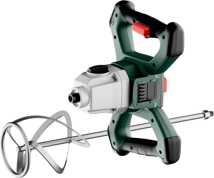 metabo Akku-Rührwerk RW 18 LTX BL 140-2 - 18V, Brushless-Motor, 2-Gang-Getriebe, 50L Mischmenge, Saf
