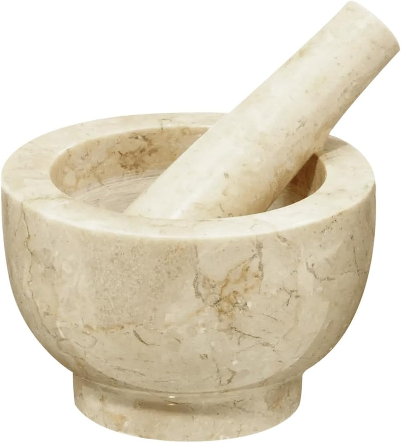 Cilio,C422009,Mörser AA8Marmor Ø9 cm, Edelstahl,Sonstige, 9 x 5 cm