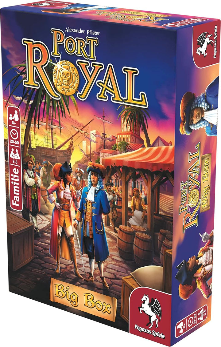 Pegasus Spiele 18148G - Port Royal Big Box, Keine Single, Single