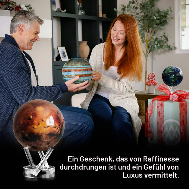 4.5" Rotating Mova Mars Planet 11.4 cm - Mars, 11.4 cm - Mars
