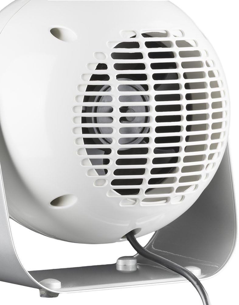 Olimpia Splendid 99447 Caldodesign Keramik Heizlüfter 1800 W, 50 m³, Weiss, Weiss