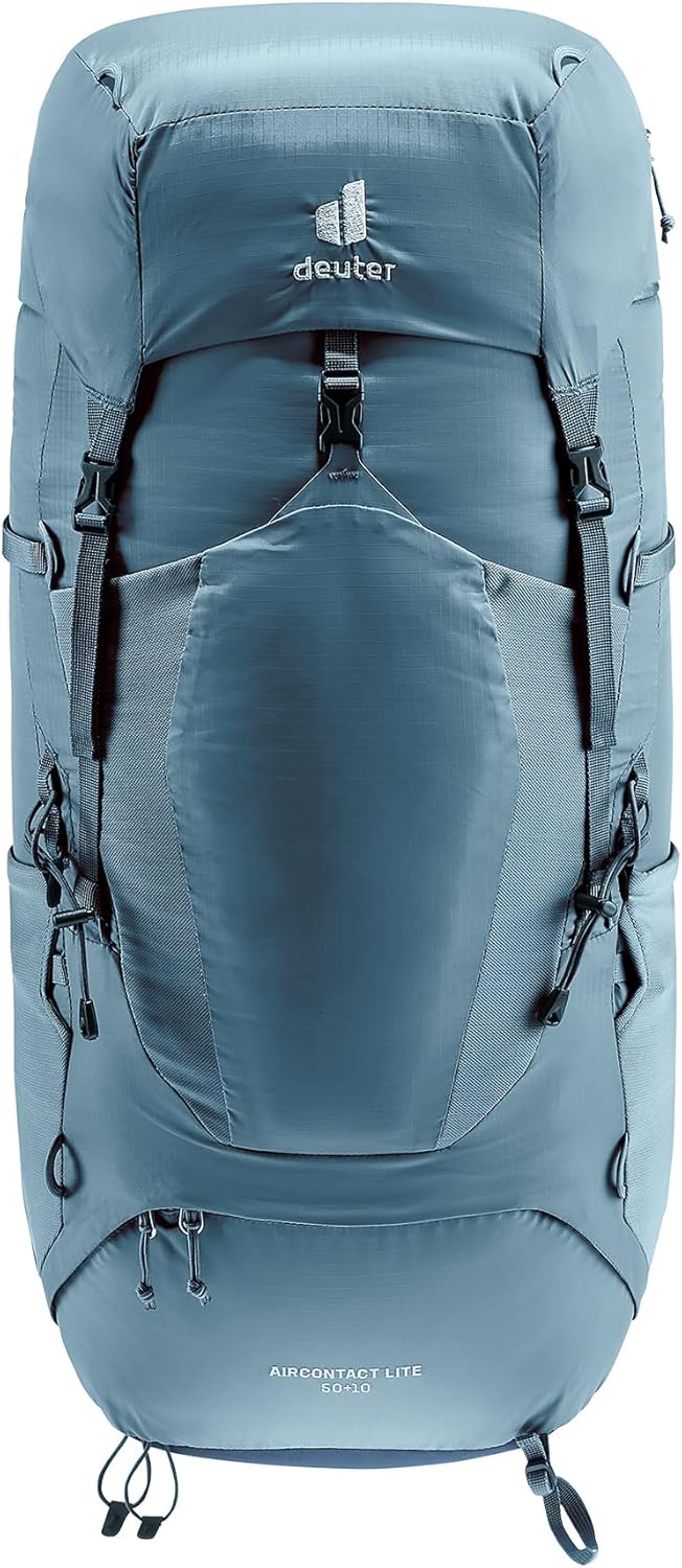 deuter Herren Aircontact Lite 50 + 10 Trekkingrucksack (1er Pack) 50+10 L Atlantic-ink, 50+10 L Atla