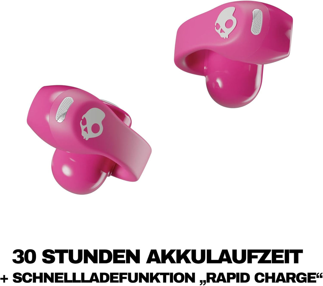 Skullcandy Push 720 Open Wireless Open Ear Bluetooth Earbuds, Headphones, Waterproof, Clip-On Lightw