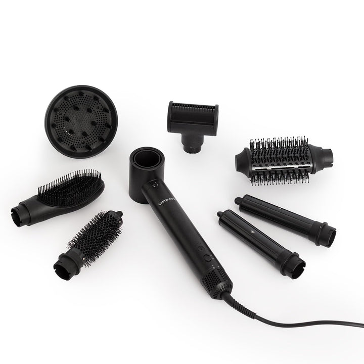 CREATE/ION STYLER PRO ADVANCE / 8-in-1-Ionen-Lufttrockner und Stylingbürste Schwarz/DC Brushless Mot