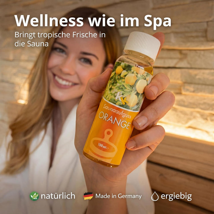 KK Saunaaufguss-Set Karibik - Made in Germany - 4 verschiedene Duftsorten in einem Set - Tropic, Man
