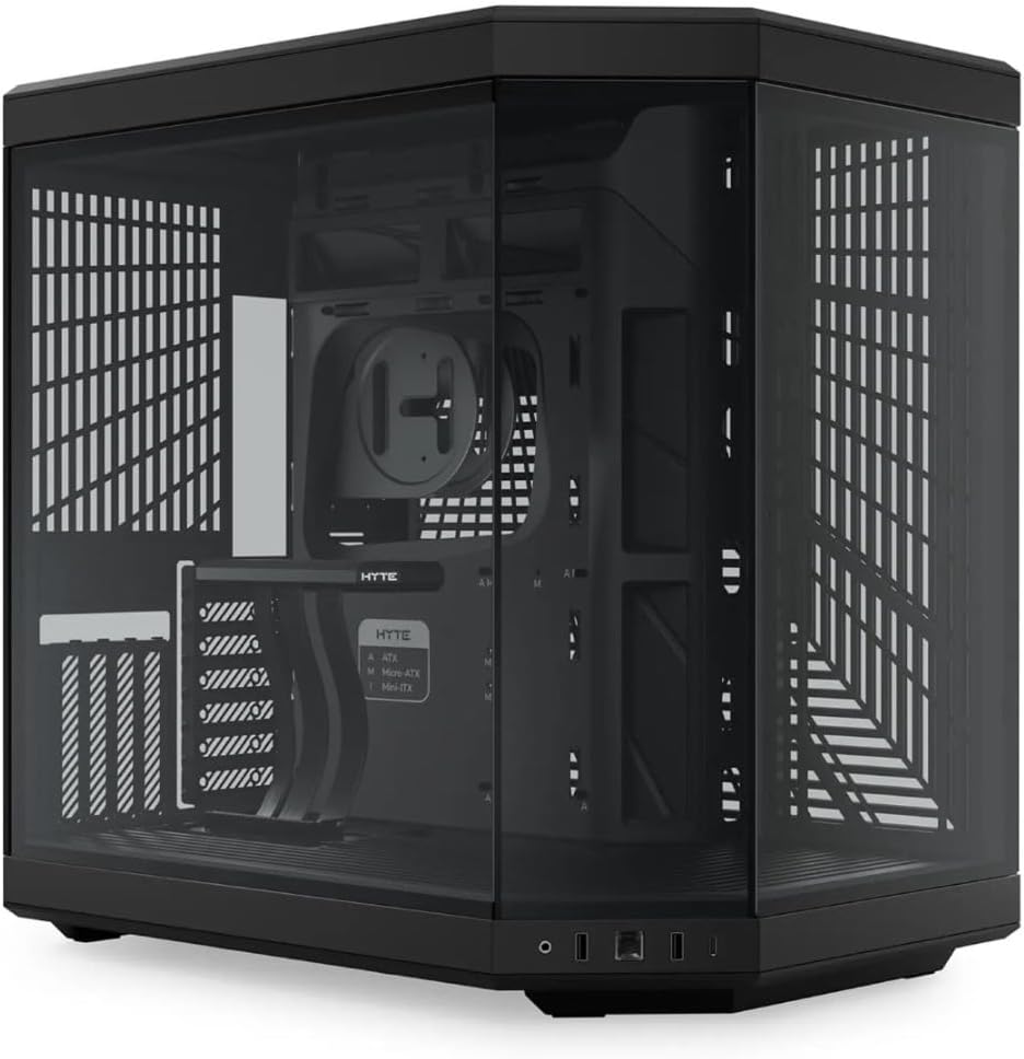 Hyte Y70 Mid Tower Gehäuse schwarz (E-ATX/ATX/M-ATX/M-ITX)