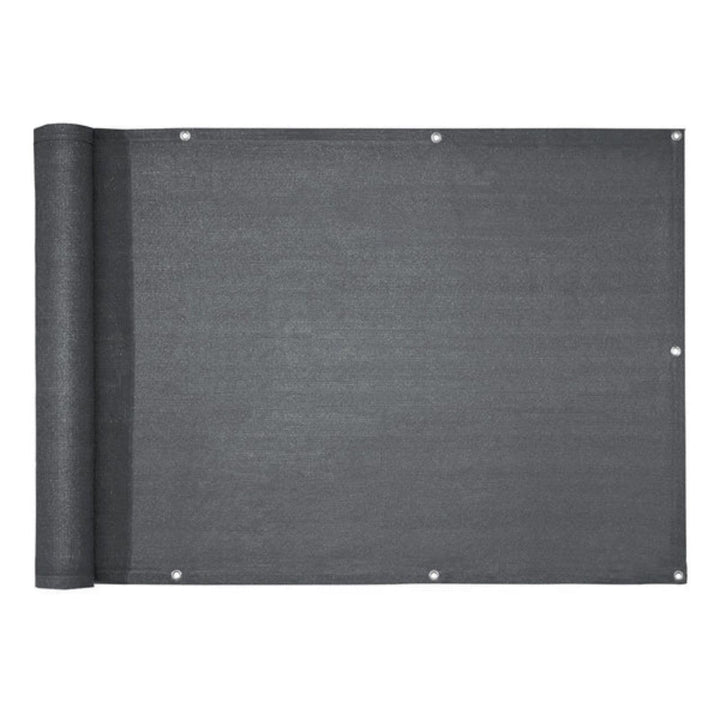 casa pura Balkon Sichtschutz UV-Schutz - 90x500cm - wetterbeständiges und pflegeleichtes HDPE-Spezia