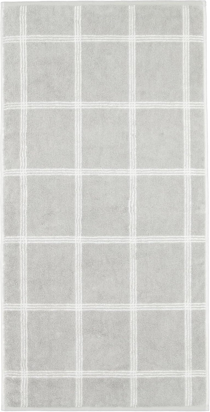 Cawö Luxury Home Duschtuch Two-Tone 604 | 76 Platin - 80 x 150 Duschtuch 80 x 150 cm, Duschtuch 80 x