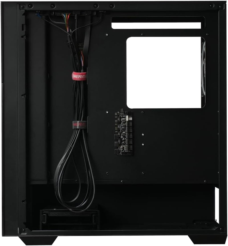ENERMAXK8 ATX Mid Tower Gaming PC-Gehäuse ausgehärtetem Glas, inkl. 3 x ARGB PWM 12cm Lüfter - USB3.