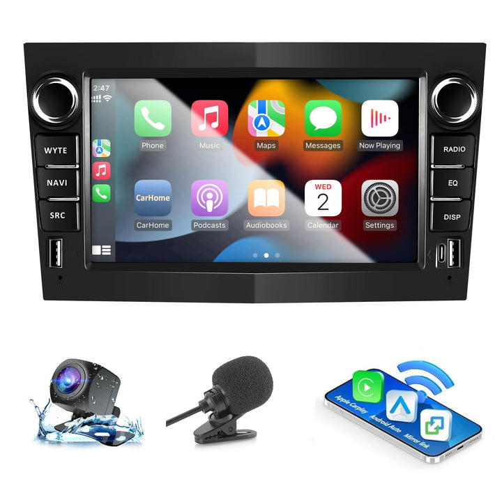 Autoradio für Opel Corsa C D(2006-2011) mit Android Auto &amp; CarPlay | Car Radio für Astra H Zafira Me