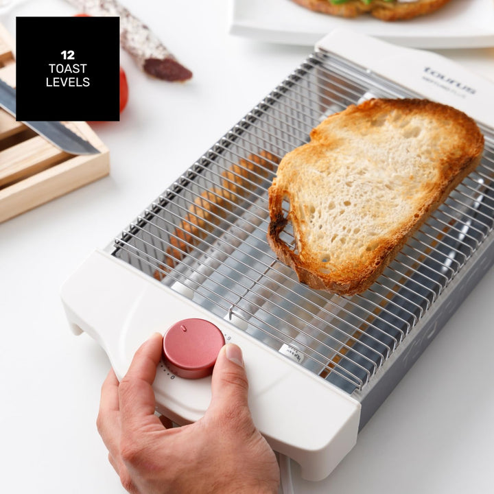 Taurus My Toast Toaster | Mit langem und extra breitem Schlitz | Kunststoff | Mehrfarbig 3 flache Wi