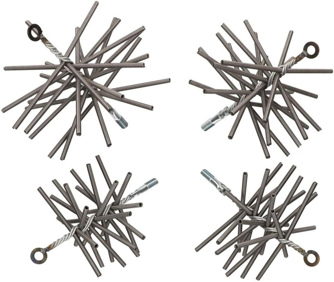KOTARBAU Schornsteinbesen 140 mm Aus Federstahldraht Flexibel Robust Kaminbesen Russbesen Kaminbürst
