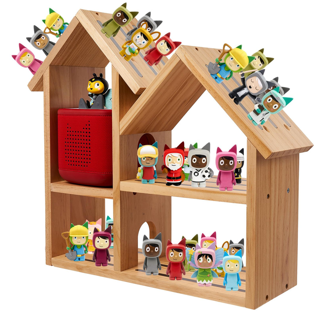 Gieanoo für Tonies Regal Kompatibel mit Toniebox 2/1, Magnetische Tonies Aufbewahrung für 30–40 Toni