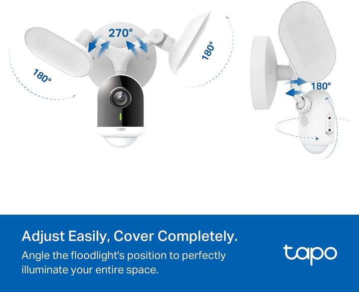 Tapo C720 Flutlichtkamera Kabel (Floodlight Cam Wired) | Überwachungskamera aussen 2K, WLAN 2.4GHz,