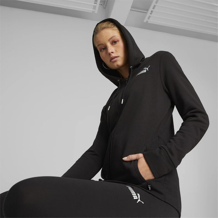 PUMA Unisex Metallic Tracksuit Tr Trainingsanzug S Puma Schwarz, S Puma Schwarz