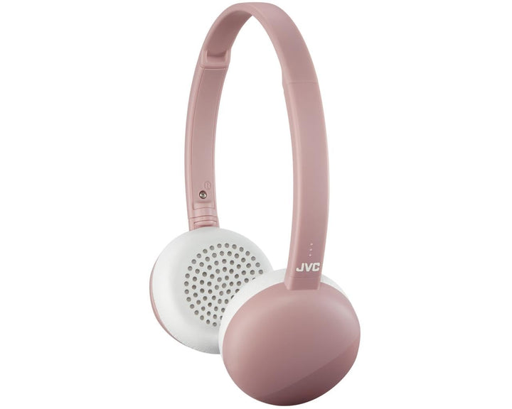JVC HA-S20BT-P-E Bluetooth On-Ear Kopfhörer mit 3-Tasten-Bedienung Rosa, rosa