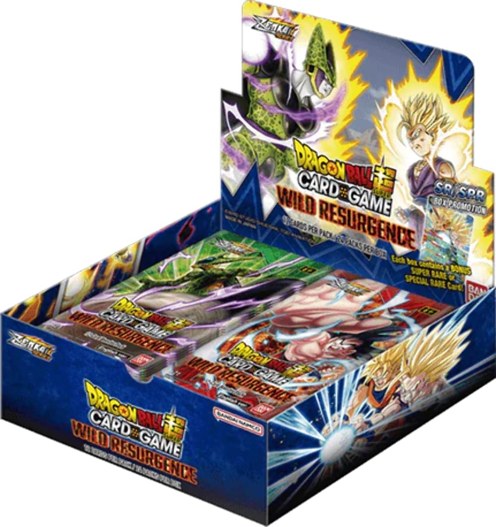 Dragon Ball Super: Zenkai Serie 4 Wild Resurgence Booster Box (24 Packungen)