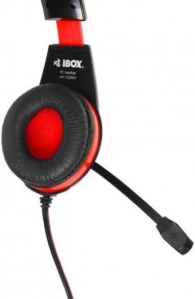 i-box Kopfhörer mit Mikrofon HPI, 1528 mV, Schwarz
