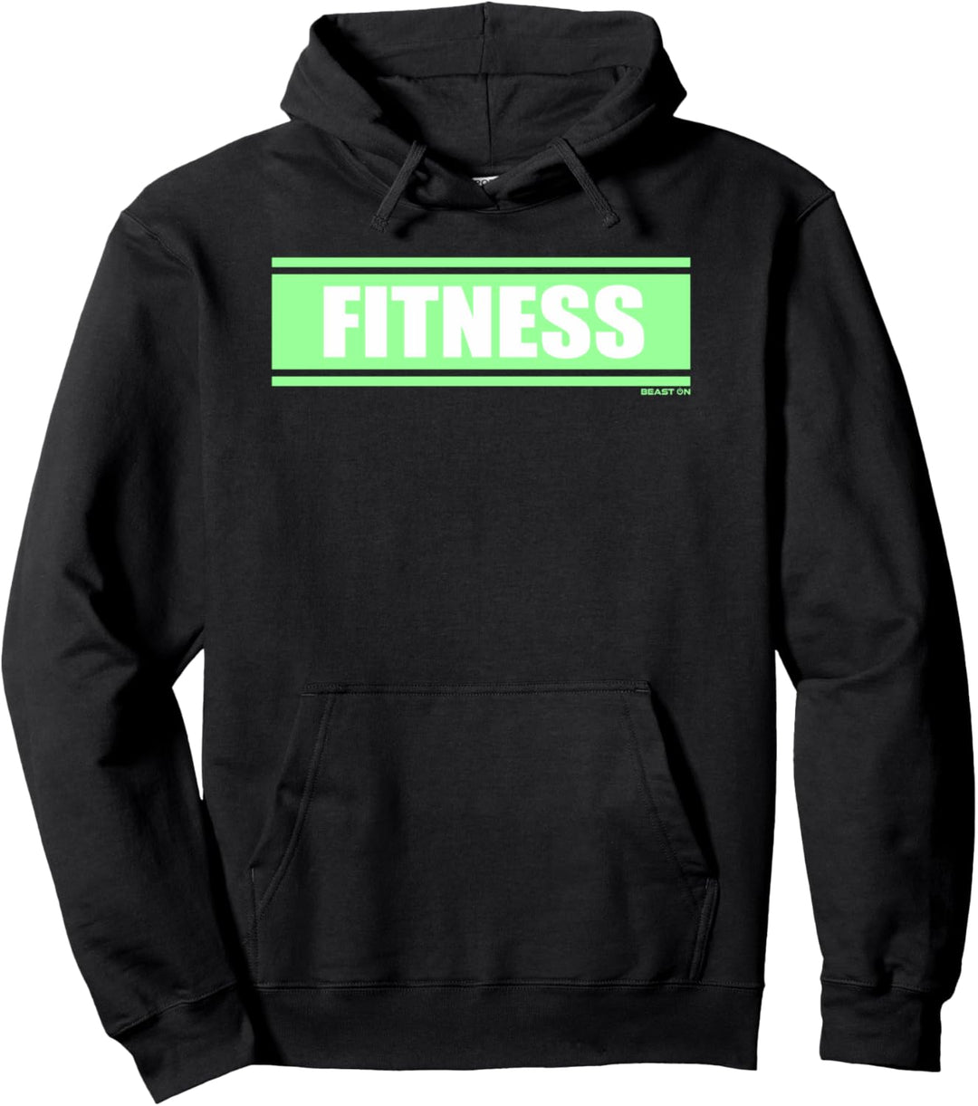 Fitness Grün Mint Gym Fitness Workout Gym Spruch Motivation Pullover Hoodie