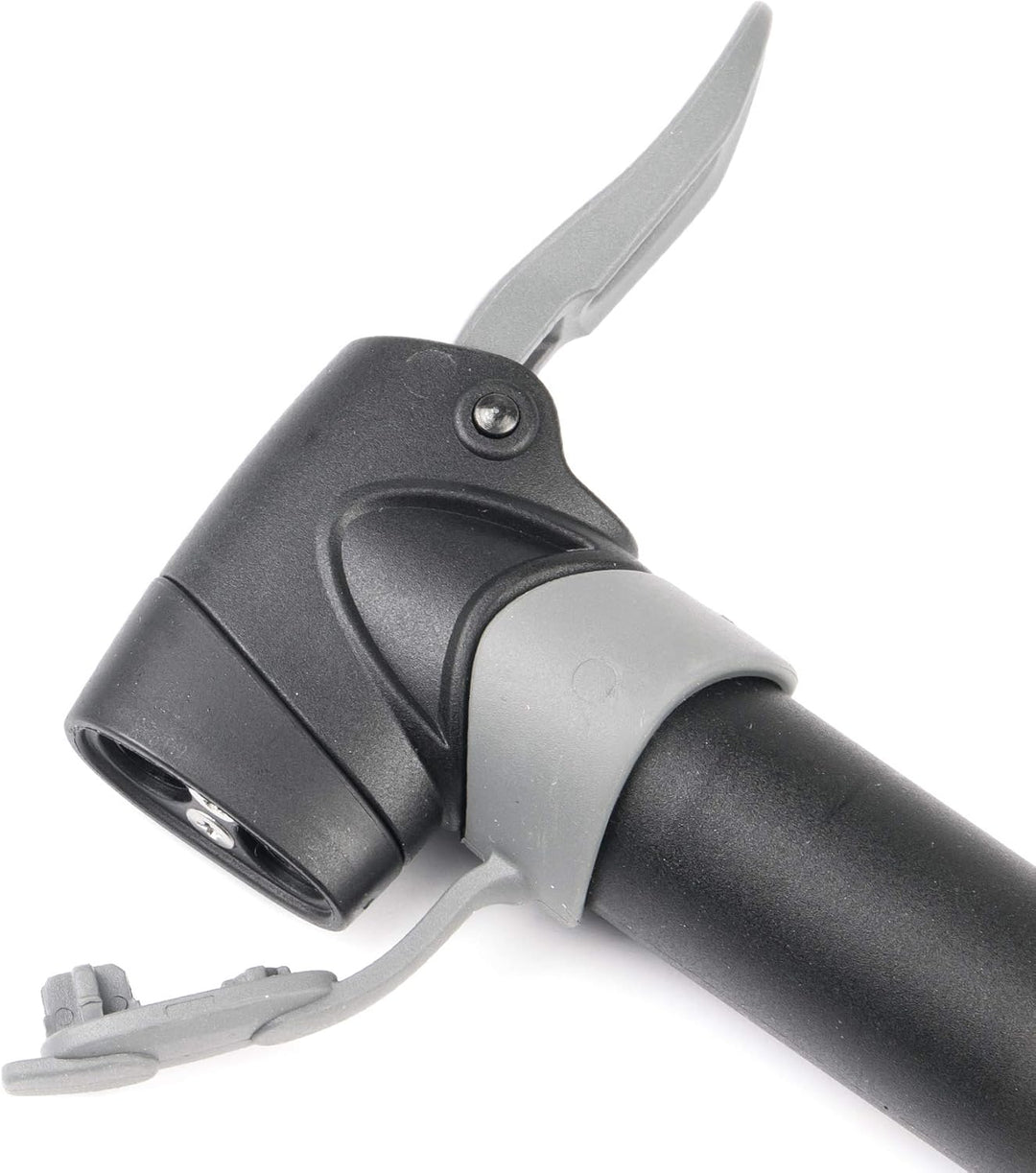 SKS Germany TWINJEX Minipumpe (Luftpumpe für alle Ventilarten, ergonomischer Griff, zuschaltbare Hoc