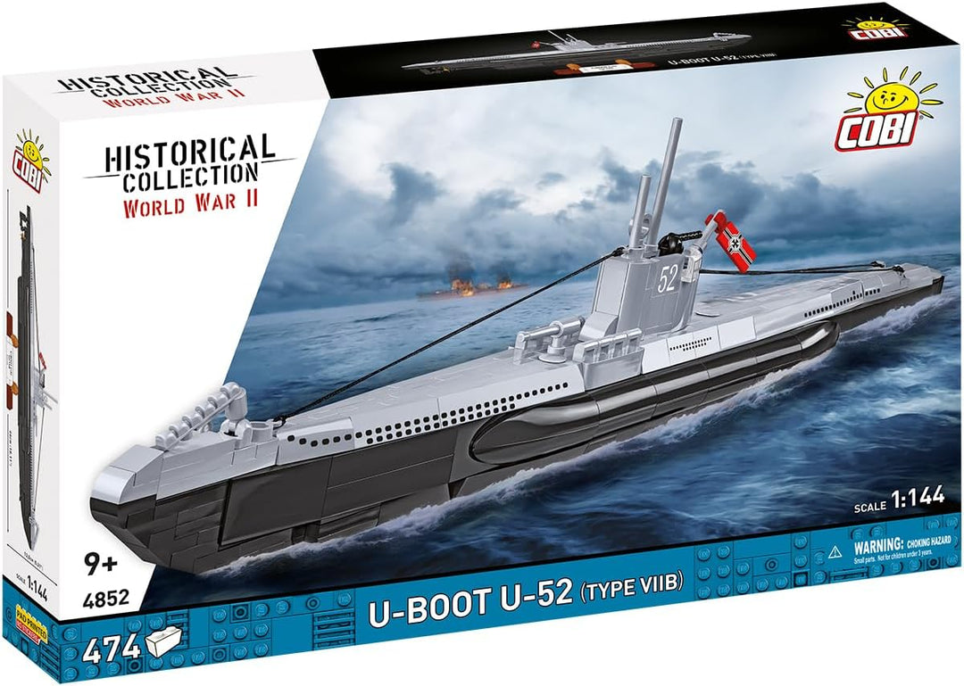 German Submarine Type VIIB (U-Boat U-52)