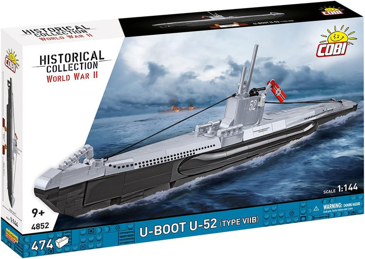 German Submarine Type VIIB (U-Boat U-52)