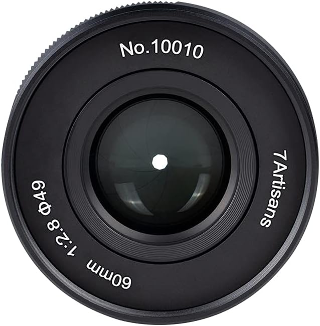 7artisans 60 mm F2.8 Mark II Makro manueller Fokus Kameralinse APS-C spiegelloses Kameralinse für Z