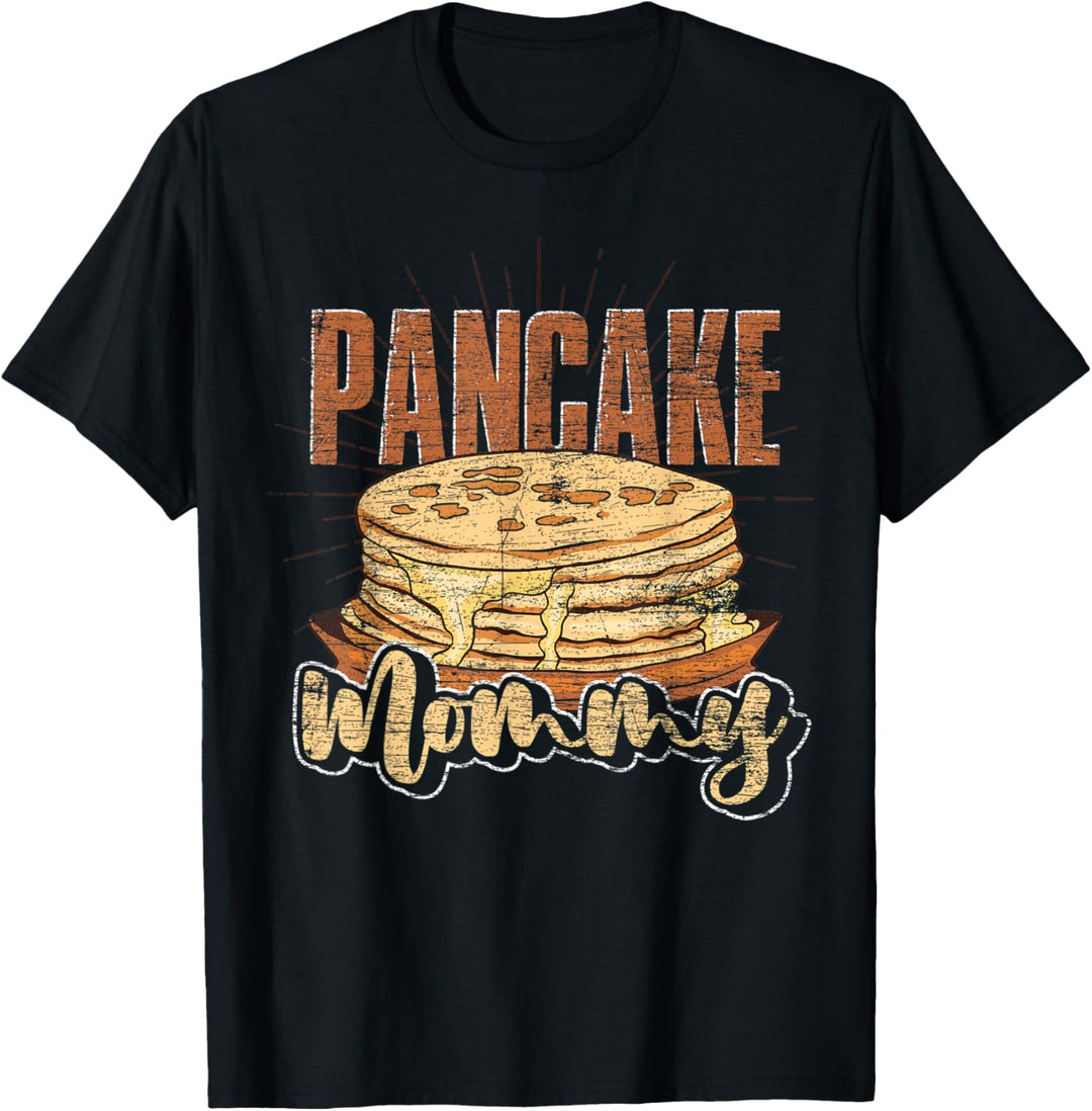 Pancake Maker Mommy Breakfast Foodie Muttertag Pfannkuchen T-Shirt