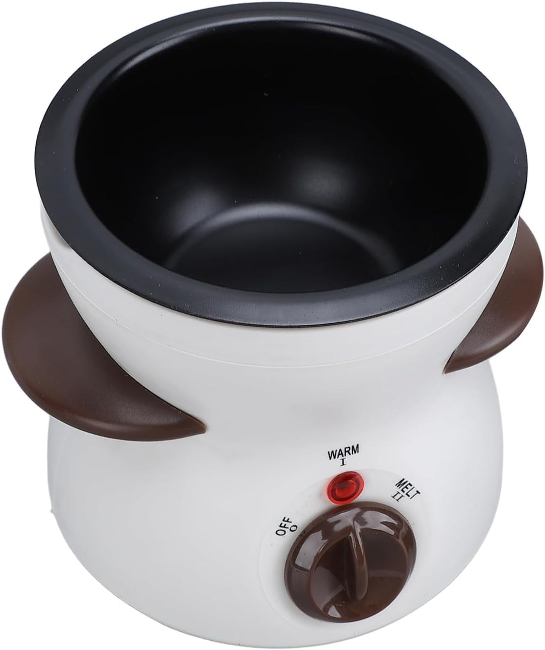 Haofy Mini-Elektro-Fonduetopf-Set, Zum Schmelzen von Schokolade, Käse und Fleischsuppe, Ideal für Pa