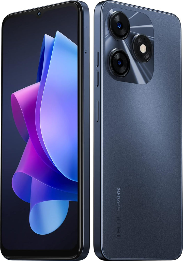 Tecno Mobile Spark 10 Smartphone (Android, Dual SIM, 1612 x 720 HD+ Display, 4GB RAM, 128GB Speicher