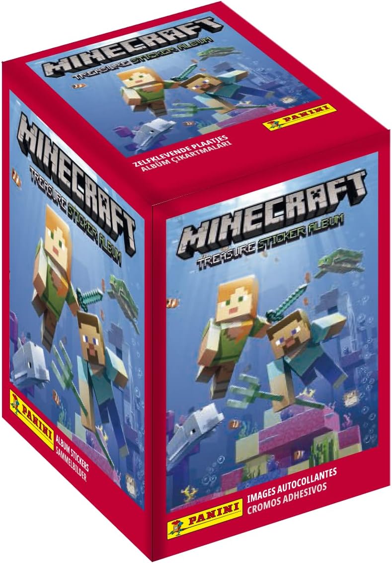Minecraft Sticker-Sammelpackungen, 50 Stück