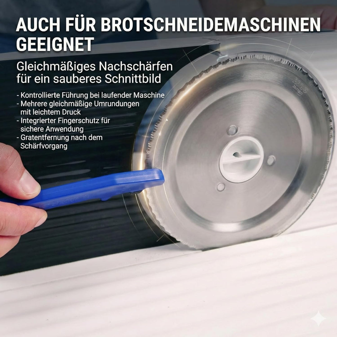BLITZSCHÄRFER Messerschärfer Blitzschärfer tragbarer Messerschleifer manuell Miniblitz Keramikschärf