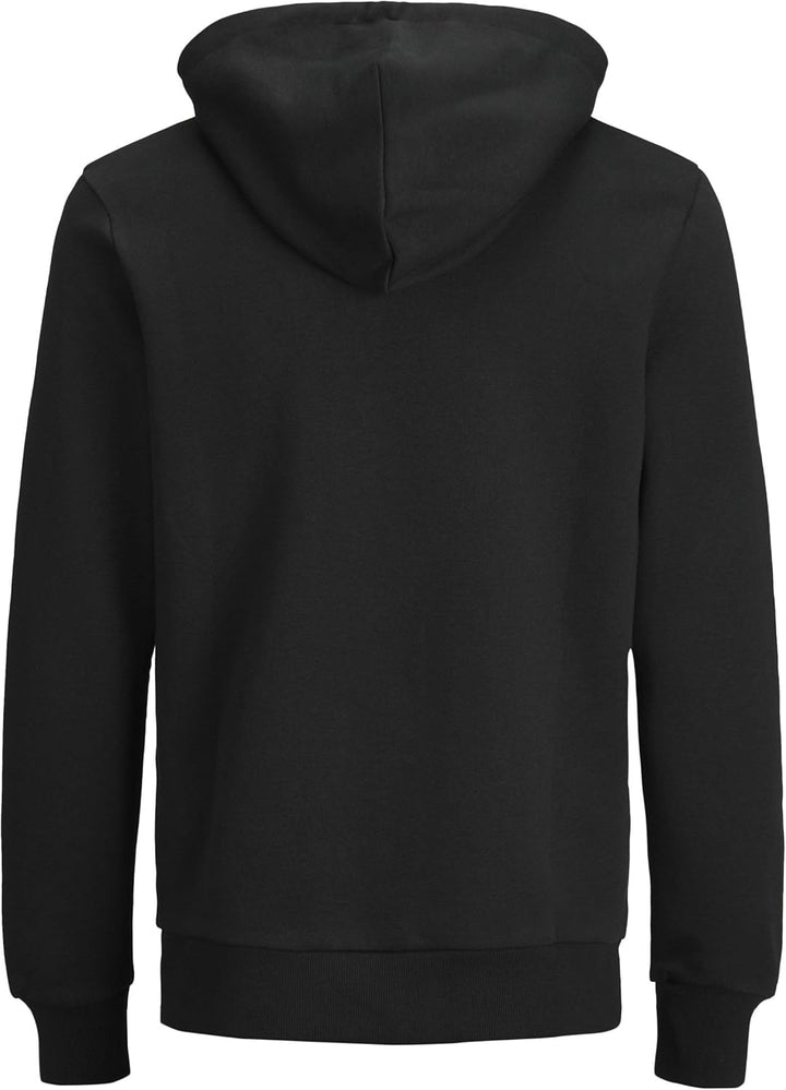 JACK & JONES Herren Hoodie Pullover mit Kapuze Sweatshirt Kapuzenpullover für Männer aus Baumwolle m