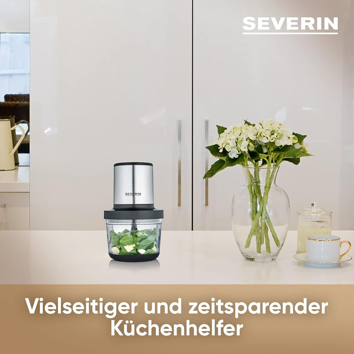 SEVERIN Universalzerkleinerer, Multizerkleinerer für grobes und feines Zerkleinern, Zerkleinerer für