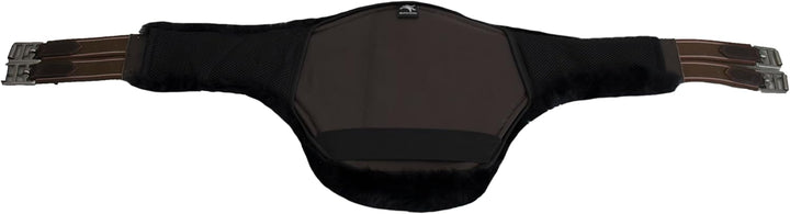 Engel Reitsport Lammfell Stollengurtschoner Stollengurtschutz (SpringBagu) 3 Farben zur Auswahl Schw