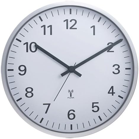 Technoline WT 8950 Funkwanduhr Ø 30 cm chrom