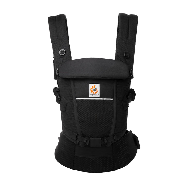 Ergobaby Adapt Babytrage für Neugeborene ab Geburt, 3-Positionen SoftFlex Mesh Ergonomische Babybauc