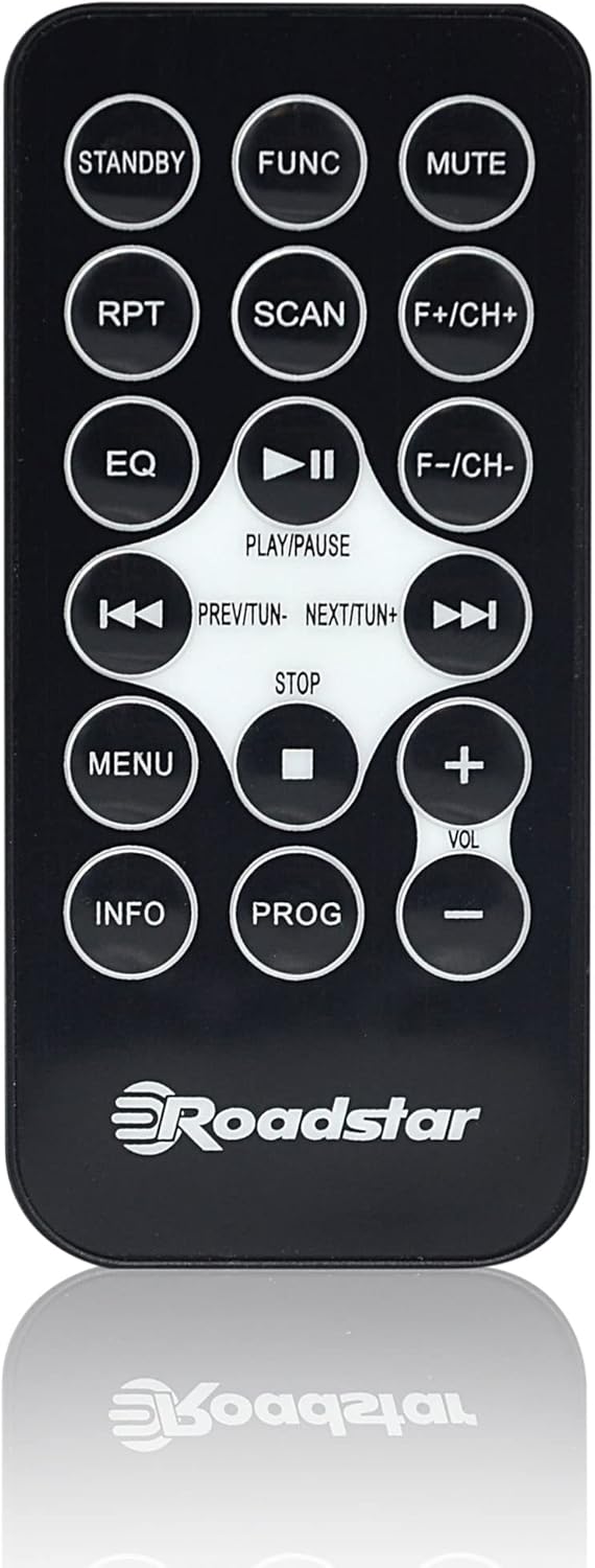 Roadstar CDR-375D+/BK Tragbares Radio CD Player, Spieler CD-MP3, CD-R, CD-RW, Radio DAB/DAB+ / FM, U