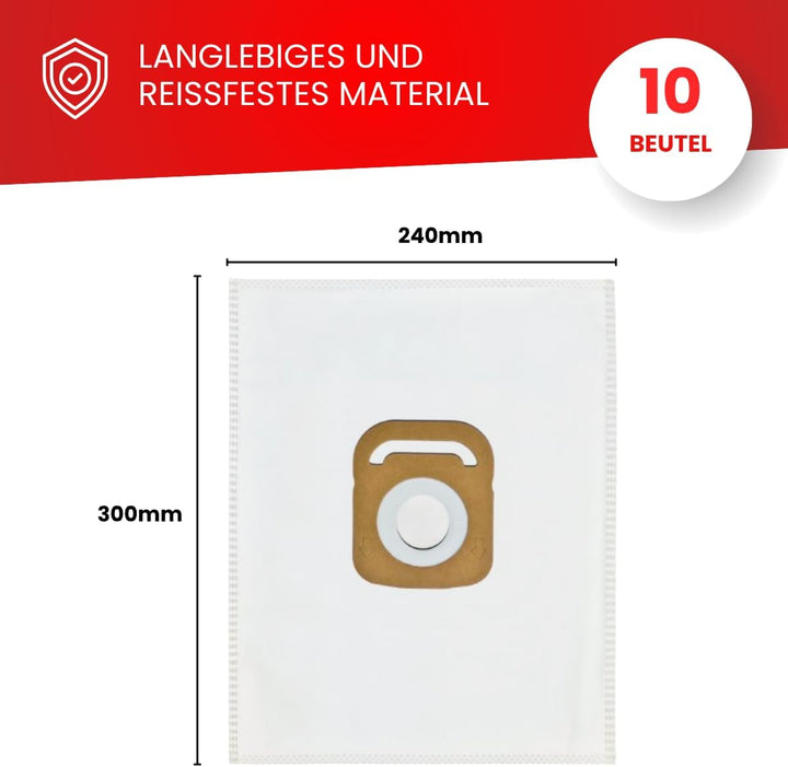 Invest - Staubsaugerbeutel Ersatz, Filtertüten Beutel Kompatibel mit Rowenta ZR2005XX / 2007XX, Sile