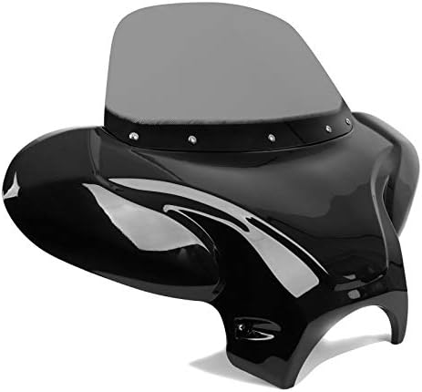 Batwing Windschild für Honda Shadow VT 125 C Verkleidung rauchgrau