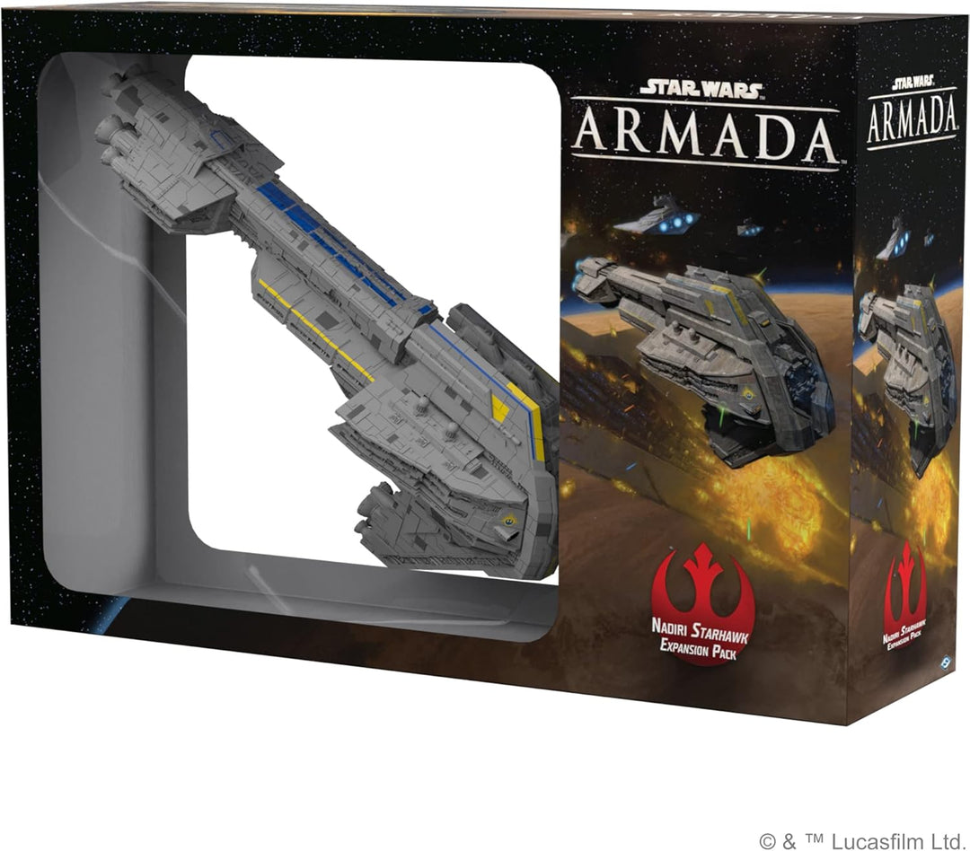 Fantasy Flight Games FFG - Star Wars: Armada - Nadiri Starhawk Expansion Pack - EN Rebel Alliance Ex