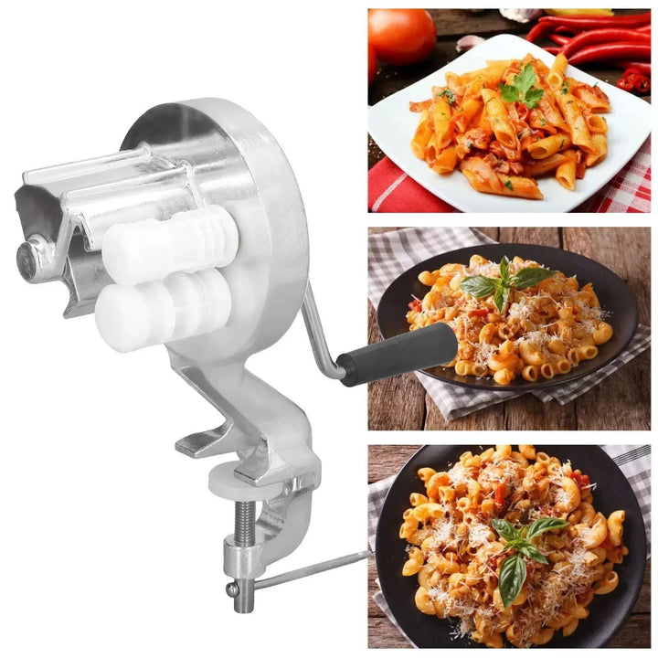 Nudelmaschine Maschine, Manuelle Nudelmaschine für 5cm/1.97in, Edelstahl Nudelmaschine für Conchigli