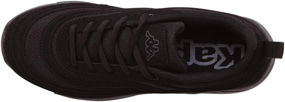 Kappa Damen Squince Mf Sneaker, Schwarz Black 1111