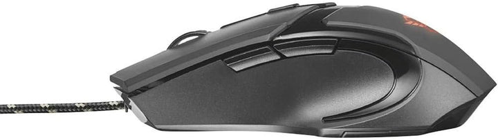 Trust Gaming GXT 101 Gaming Maus (4800 DPI, 6 Tasten, LED-Beleuchtung) Schwarz